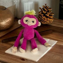 Fingerlings Talking Moving Eyes Pink Monkey Plush 19&quot; Hugs WowWee 2018 - £14.69 GBP