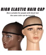 Wig Caps,Smilco 10 Pieces Mesh Wig Cap Net,Weaving Hair Net,Fishnet Wig ... - £10.28 GBP
