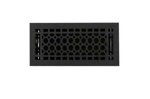 New 4" x 8" Cast Iron Honeycomb Floor Register by Signature Hardware - $29.95