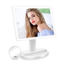 Large Lighted Vanity Makeup Mirror With Light (X-Large Model)- 3 Color Lighting - £41.55 GBP