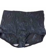 NOS 1980s Women’s High-Waisted Black Nylon Panties Size 40 Vintage Lingerie - $694.53 MXN