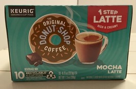 10 Keurig Donut Shop Coffee Mocha Latte K Cups - £14.27 GBP