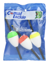 COMAL TACKLE 1.5&quot; PEAR SLIP STICK FLOAT, PACK OF 3 FLOATS, FISHING GEAR - $5.49