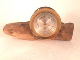 Vintage Seth Thomas Corsair Barometer, ES37-010, Custom Driftwood Base - £63.17 GBP