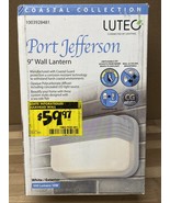 Lutec Coastal Port Jefferson Integrated LED Bulkhead Wall Lantern Outdoo... - $22.36