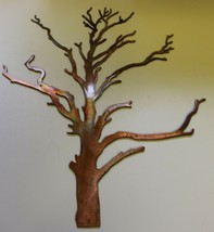 Winter Tree  Metal Wall Art Décor Measures approx.  10&quot; wide and 12&quot; tall - $23.73