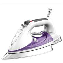 Black decker iron with non stick sole automatic stop system purple thumb200