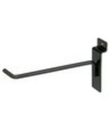 NEW SLATWALL 6&quot; BLACK  PEG HOOKS LOT OF 20 PCS - $251.13 MXN