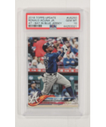 Authenticity Guarantee 
2018 Topps Update Ronald Acuna Jr. At-Bat In Blu... - £296.76 GBP