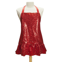 Manual Woodworkers Women&#39;s Sequin Apron Red - £33.83 GBP