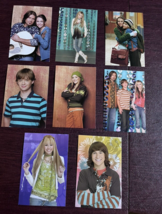 Lot of 8 Panini Hannah Montana Disney Channel Miley Cyrus 4&quot; X 6&quot; PHOTOCARDS - £28.66 GBP