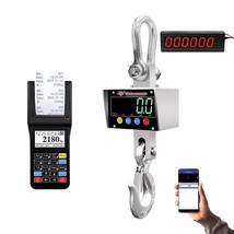 Outdoor Safe Stainless Steel 10,000 lb Crane Scale with Android App 4 Scoreboard - $1,399.00