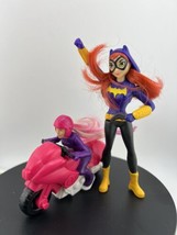 Dc Superhero Girl 2016 Batman BAT-GIRL Barbie Bike 5.5&#39;&#39; Action Figure Mc Donalds - £7.61 GBP