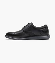 Nunn Bush Chase Wingtip Oxford Walking Shoes Black 85128-001 image 4