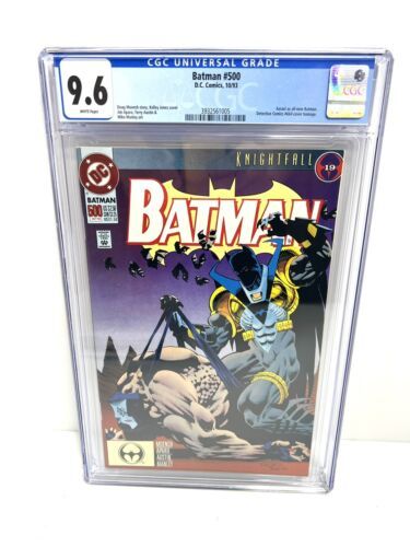 Batman #500 CGC 9.6  Azrael as all-new Batman 1993 DC Comics Graded - £52.30 GBP