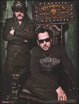 Motorhead Lemmy Kilmister Dragonfly Clothing Shirt ad 8 x 11 advertiseme... - $4.05