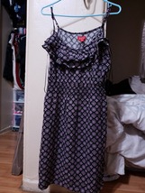 Elle Woman’s Black multicolored dress Large - £31.45 GBP
