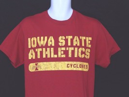 Iowa State Cyclones T-Shirt Mens Size Medium Cardinal Red Short Sleeve NEW - £12.66 GBP