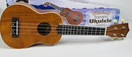 Mitchell Brand MU40NT Model Wooden Soprano Ukulele Very Good Condition - $455.93 MXN