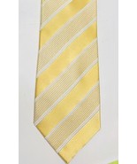 Donald Trump SIGNATURE Collection Gold Bar Yellow Striped Repp Tie Hand ... - $28.70