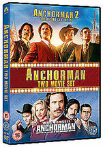 Anchorman/Anchorman 2 DVD (2014) Will Ferrell, McKay (DIR) Cert 15 2 Discs Pre-O - £14.00 GBP