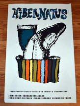 24x36&quot; Movie Poster 4 film Hibernatus.French shoe.Louis de Funes classic.LAST 1 - £37.57 GBP