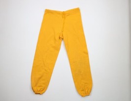 Vintage 80s Streetwear Mens Medium Faded Blank Gusseted Sweatpants Joggers USA - £46.63 GBP
