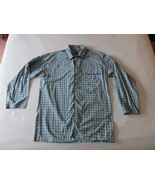 RALPH LAUREN POLO Sleepwear S/M Pajama Shirt Plaid Long Sleeve Nightshir... - £9.44 GBP