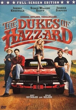 The Dukes of Hazzard Jessica Simpson Burt Reynolds DVD 2005 Full Screen - £5.45 GBP