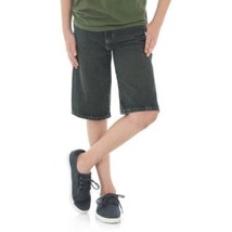 Wrangler Boys Straight Utility Jean Shorts Forest Denim Size 6 Regular NEW - £10.67 GBP