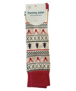 Tommy John Stay-Up Men’s Dress Sock Sz 8.5-13 Jolly Fairisle Deer Rustic... - £15.92 GBP