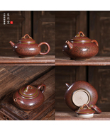 Handmade Chinese Yao Bian Jun Glaze Ceramic Teapot - Artisan Tea Brewing Pot