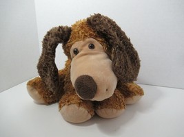 Mary Meyer Flip Flop Dukey Dog Puppy Flip Flops Brown Plush tan big long nose - £31.15 GBP