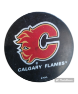 Calgary Flames Basic Official NHL Hodograph Model Hockey Souvenir Game Puck - $14.45