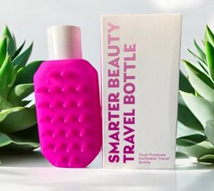 SMARTER BEAUTY TRAVEL BOTTLE Dual-Purpose Refillable Travel Bottle 3.4oz... - $11.88