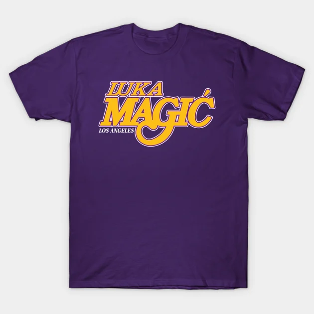 Los Angeles Lakers Luka Doncic Magic 2025 T-Shirt - $319.81 MXN