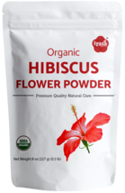 Organic Hibiscus Flower Powder (Hibiscus sabdariffa) Tea 8,16 oz Free Shipping - £10.07 GBP+