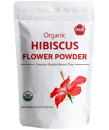 Organic Hibiscus Flower Powder (Hibiscus sabdariffa) Tea 8,16 oz Free Sh... - £10.30 GBP+