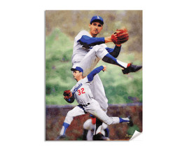 Sandy Koufax Brooklyn LA Los Angeles Dodgers MLB Baseball Pitcher Art Pr... - $24.99+
