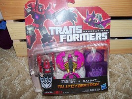 Transformers Generations Fall of Cybertron Acti - Ratbat &amp; Decepticon Frenzy NEW - £18.36 GBP