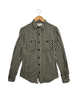 Denim Supply Shirt Mens Small Black Tan Flannel Plaid  Button Up Long Sl... - $32.48 CAD