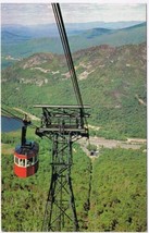 Postcard Tram Car Cannon Mt Aerial Tramway Franconia Notch White Mountain NH - $2.85