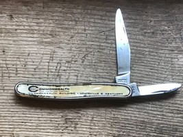 Vtg 492 Colonial Pocket Pen Knife Providence Commonwealth Building Louisville Ky - £25.18 GBP