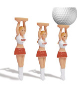 Longridge Caddy Tee (Pack of 3) - Pink. Novelty Golf Tees. - €8,98 EUR