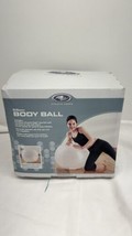 Athletic Works 65cm Exercise Yoga Body Ball for Training - White New - $19.75