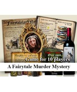 FAIRYTALE Murders Mystery dinner  party, Game download for 10 players.  - $19.95