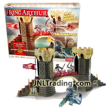 Year 2008 Mega Bloks King Arthur 96118 BATTLE ACTION BRIDGE w/ Magical S... - $74.99