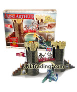 Year 2008 Mega Bloks King Arthur 96118 BATTLE ACTION BRIDGE w/ Magical S... - £58.96 GBP