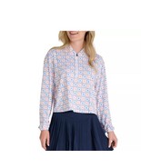 Bad Birdie Women&#39;s Blade UV 1/4 Zip Long Sleeve Golf Pullover  Floral Si... - $54.80 CAD