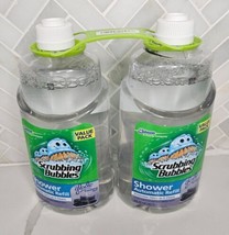 Two Scrubbing Bubbles Automatic Shower Cleaner Refill 34oz Glade Spa Scent NOS 2 - £50.64 GBP